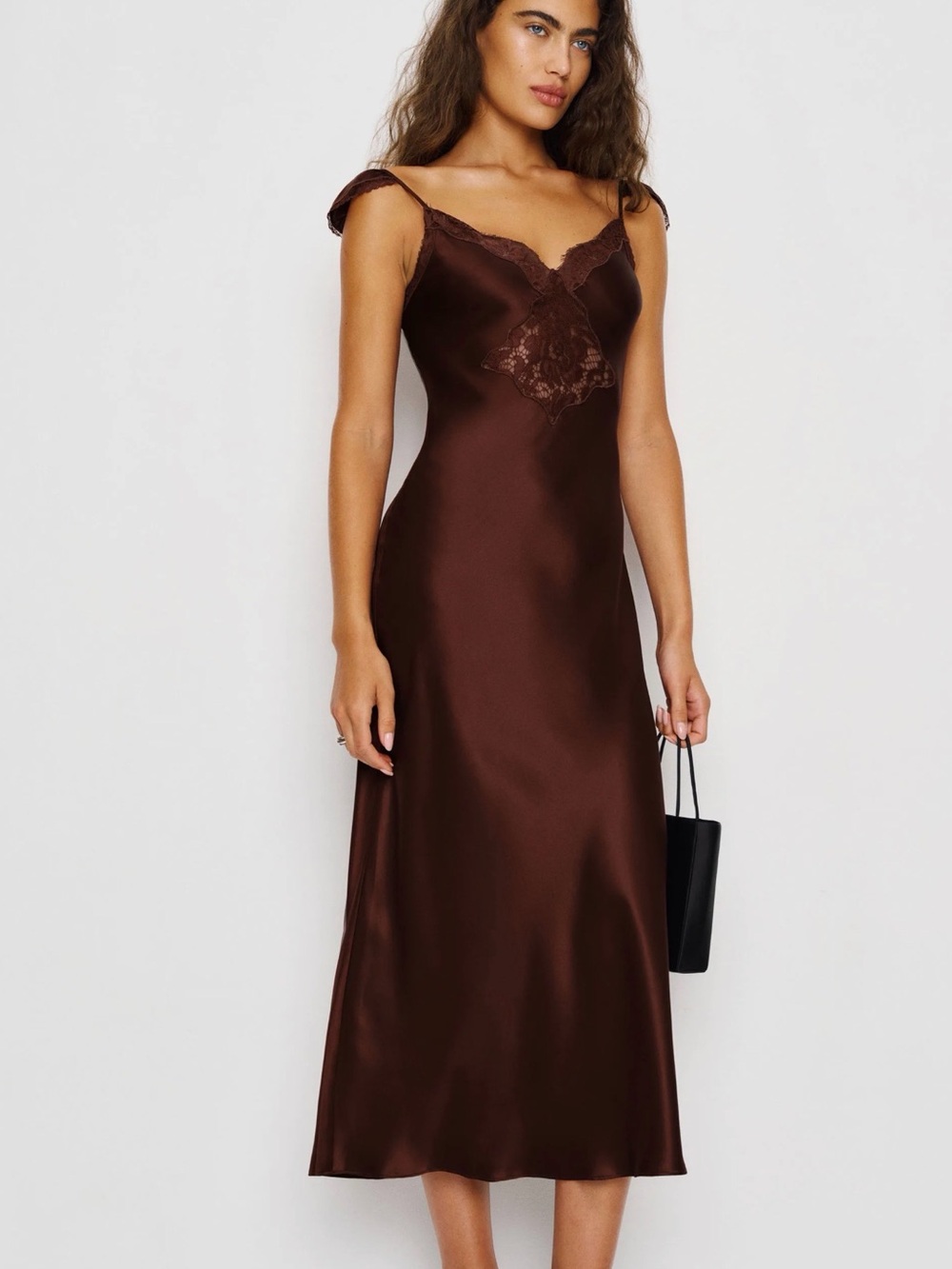 NWT Reformation Serafina Silk Dress